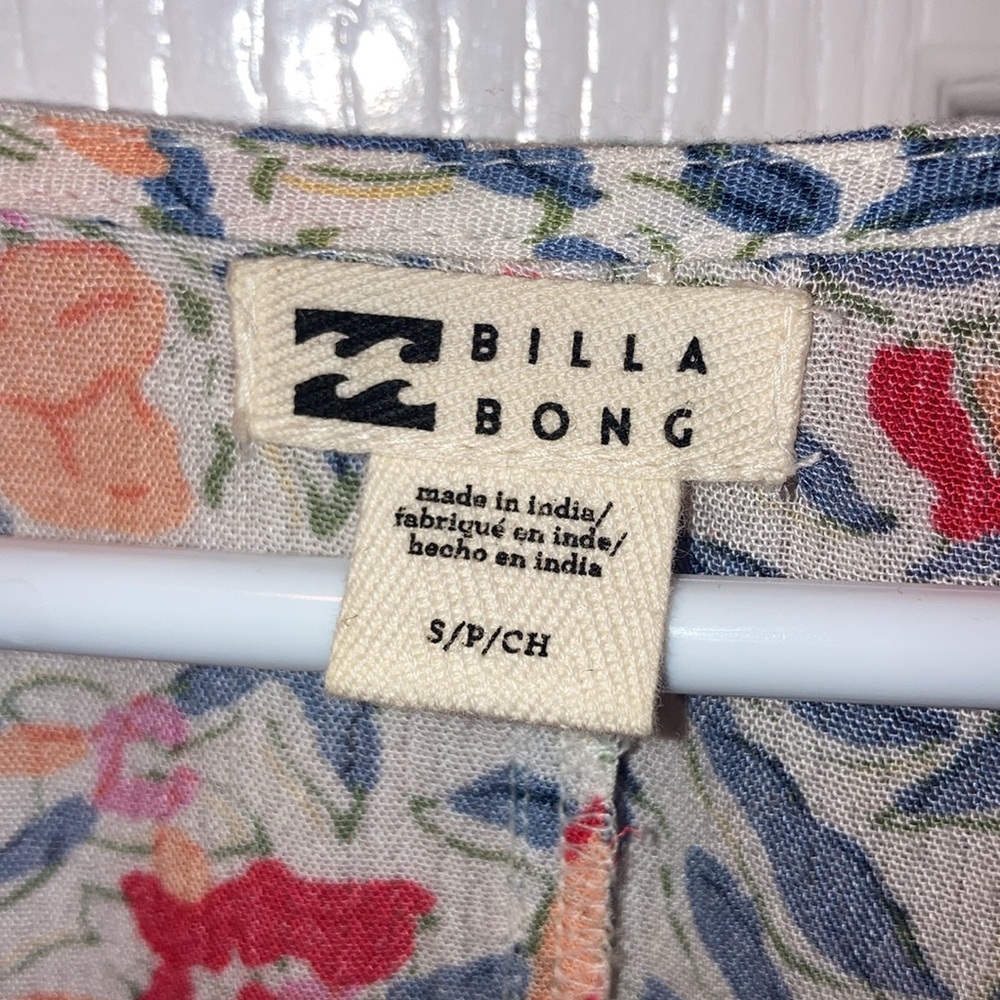 Billabong Safe Bet Surplice Blouse - Picture 8 of 13